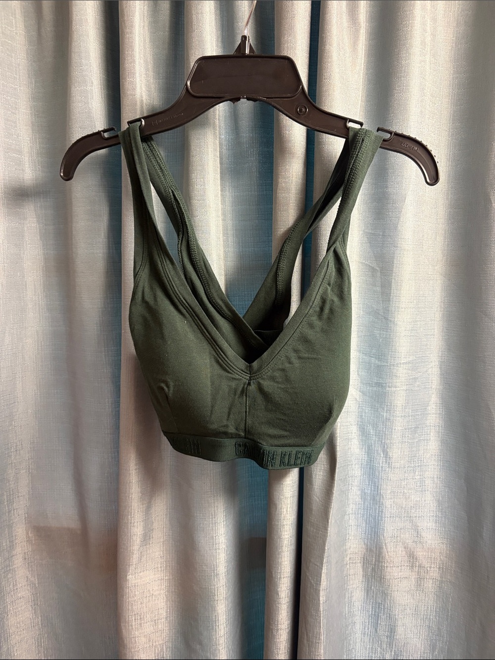 Calvin Klein Deep Olive Wireless Bralette